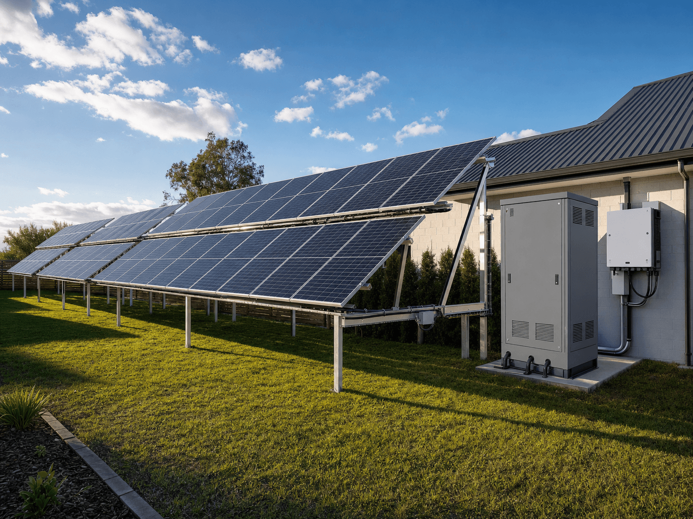 20kW+50kWh 주거용 태양광+저장 | 하이브리드 TOPCon LFP 시스템