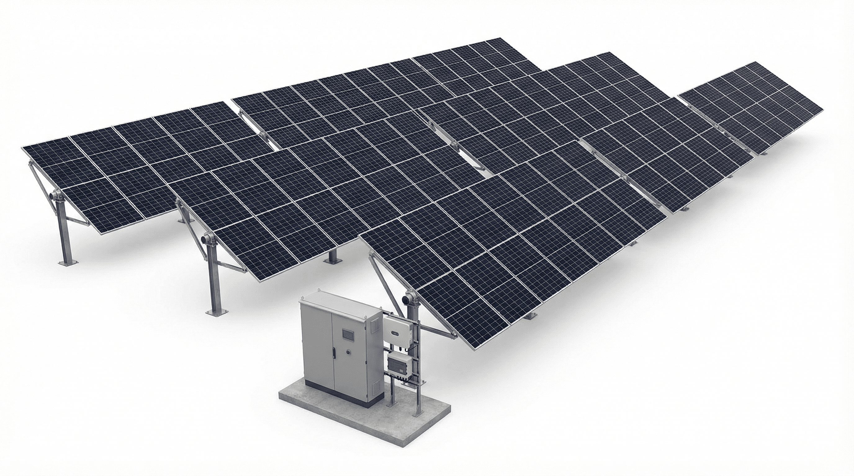 50kW 상업용 TOPCon 단축축 태양광 시스템 - 고수익 추적